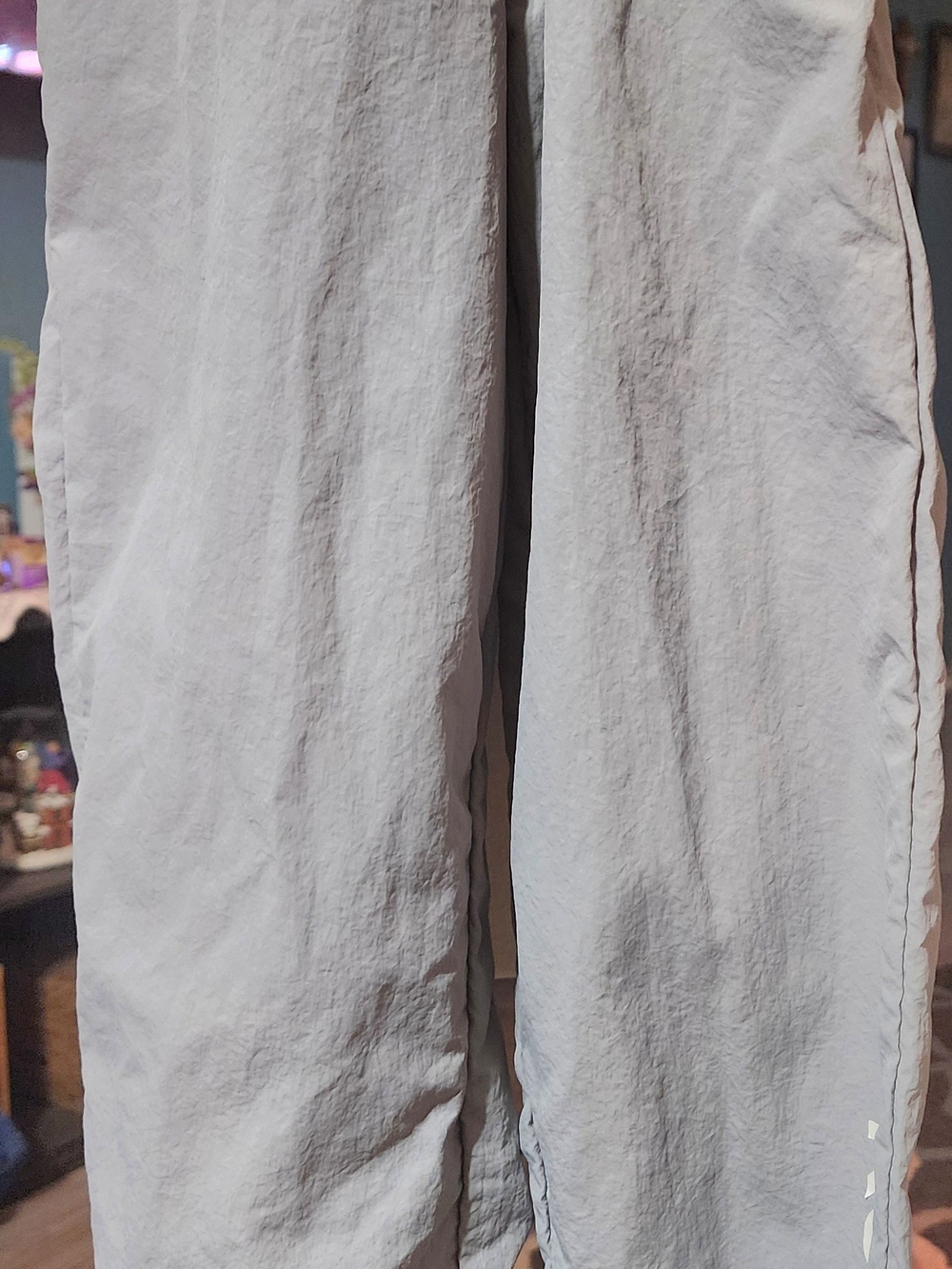 Reebok Light Gray Kids Gray Joggers Sz 7/8